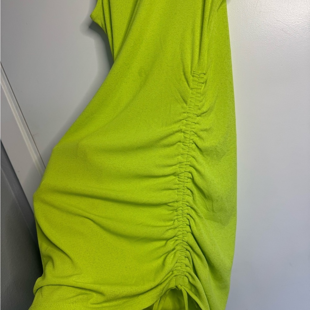 Divided Lime Green Bodycon Mini Dress 💚  Size Small 💚 - Picture 3 of 4
